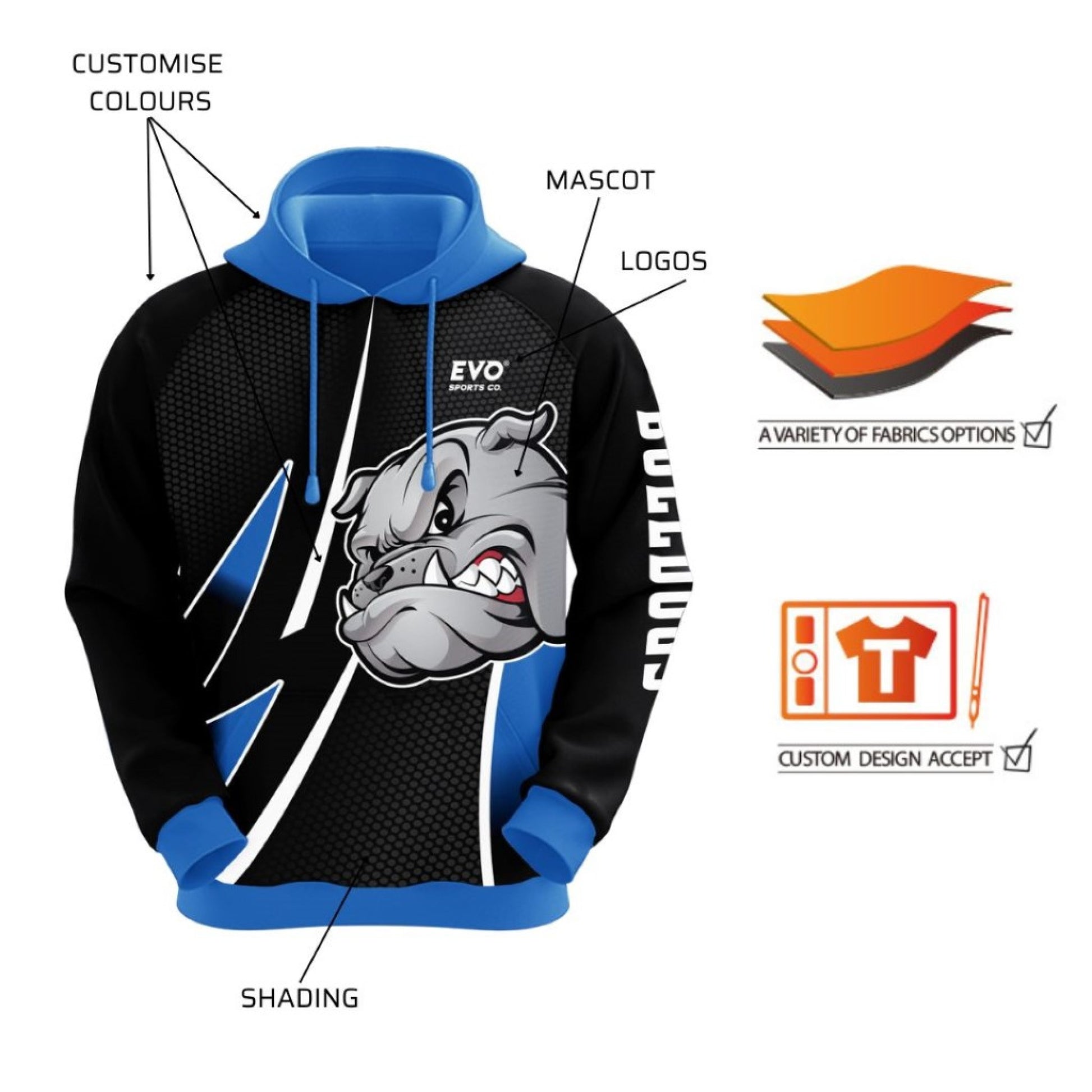 Personalized Athletic Hoodie