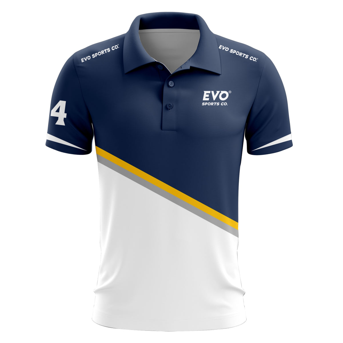 Custom Pattern Polo Custom Polo Shirt - Motion – Evo Sports Co