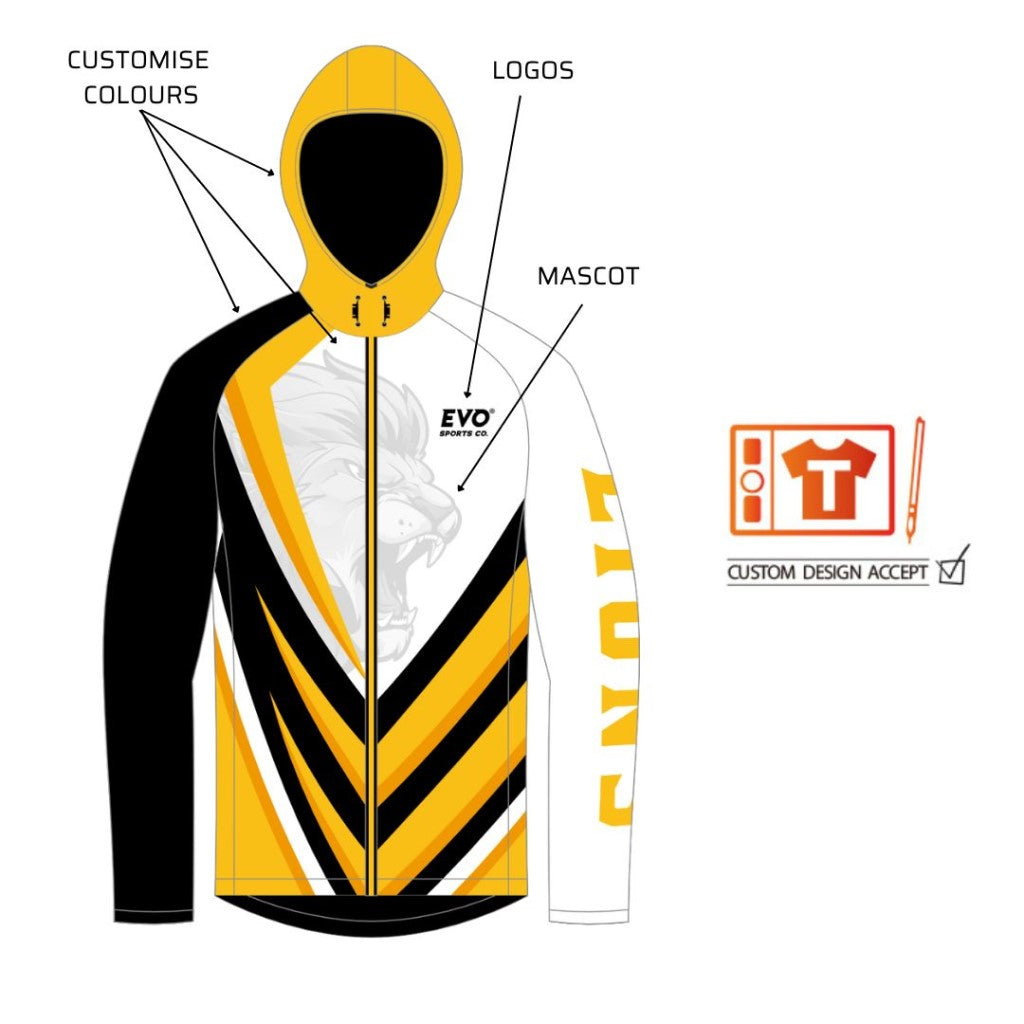 Custom Rain Jacket - Custom Design