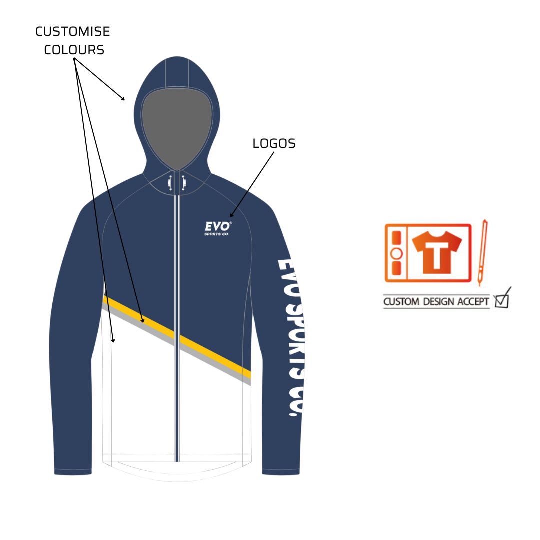 Custom Rain Jacket - Motion
