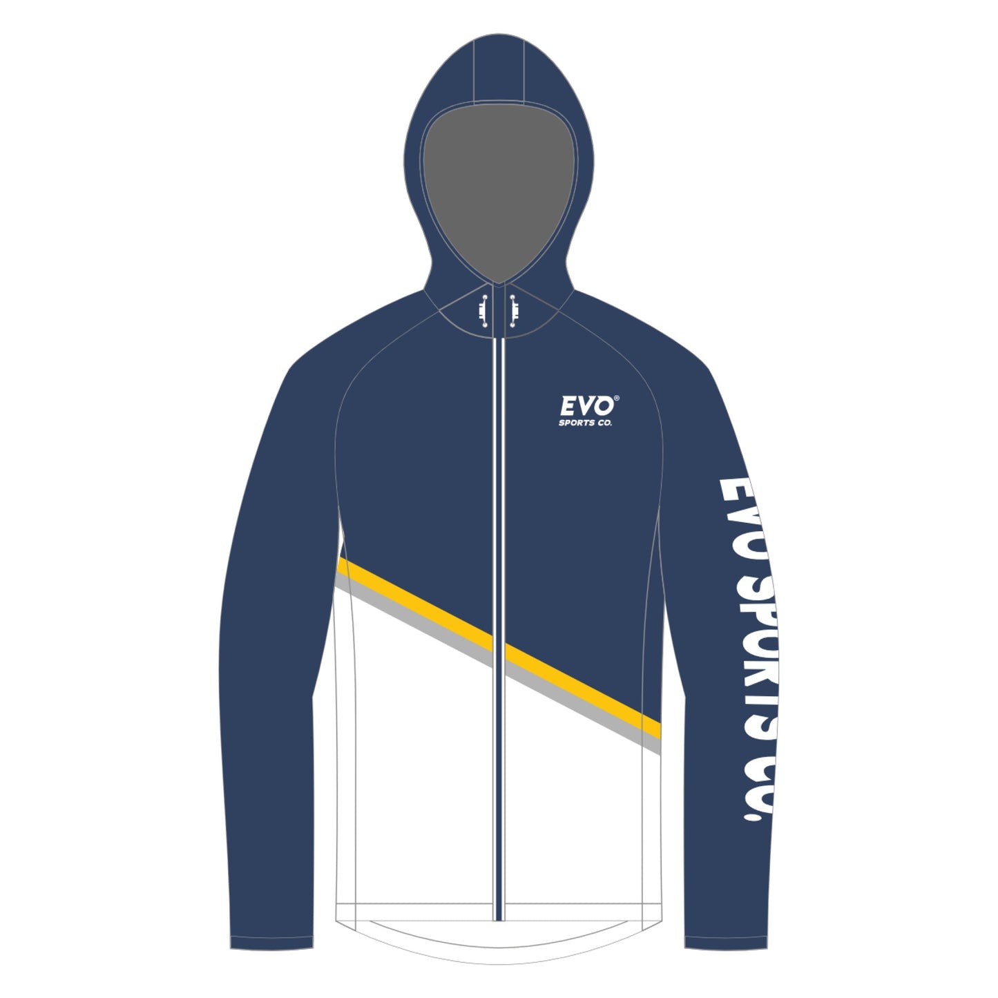 Custom Rain Jacket - Motion