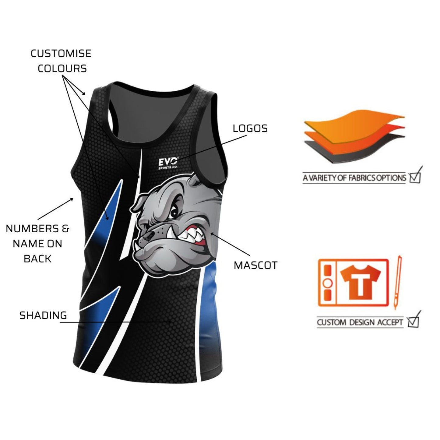 Custom Singlet - Impact