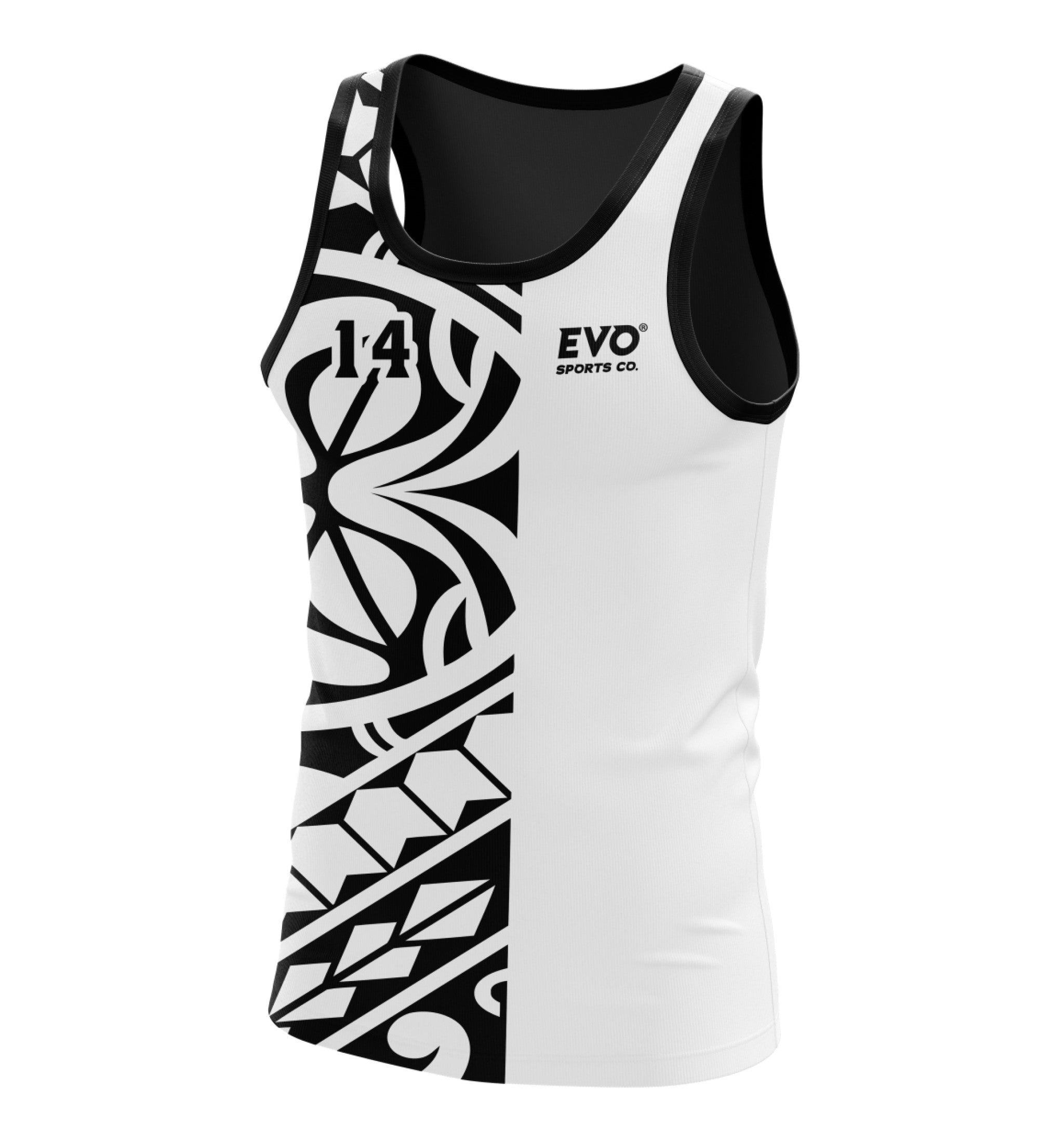Customizing Singlets Custom Singlet Zenith - Oztag Singlets – Evo Sports Co