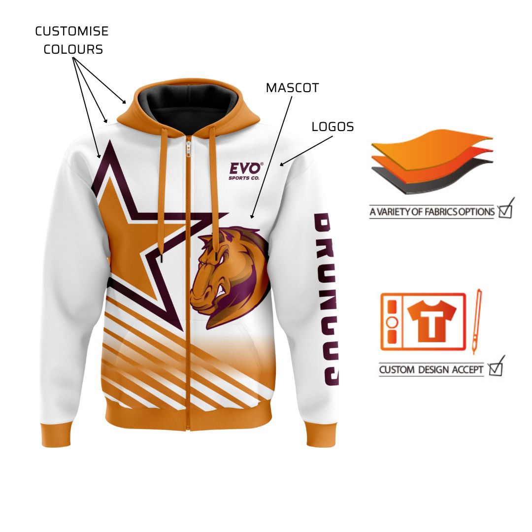 Custom Zip Hoodie - Aero
