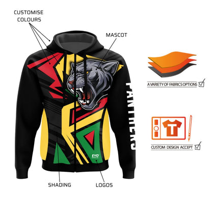 Custom Zip Hoodie - Fusion
