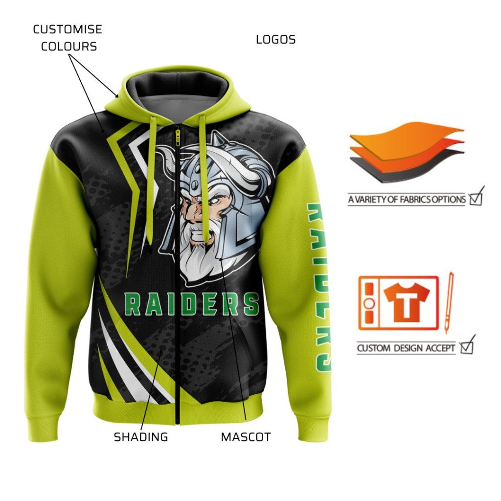 Custom Zip Hoodie - Strike