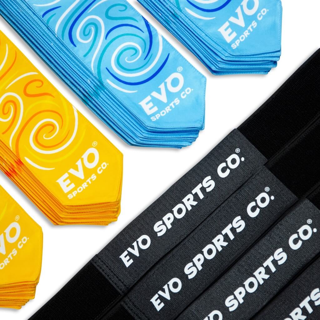 BeachTag - Kids Beach Rugby Tag Kit - 30 Players - Evo Sports Co