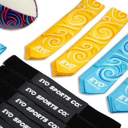 BeachTag - Kids Beach Rugby Tag Kit - 30 Players - Evo Sports Co