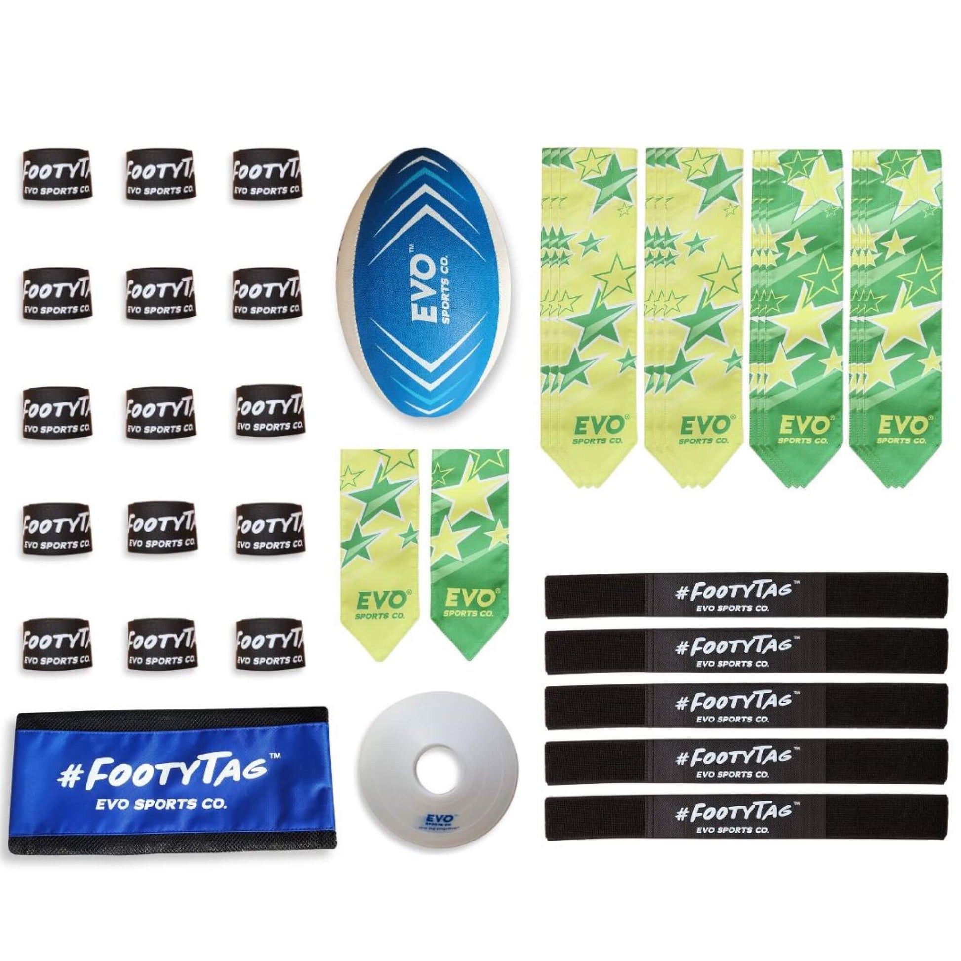 Kids Rugby Tag Kit Destiny - 20 Players - Evo Sports Co