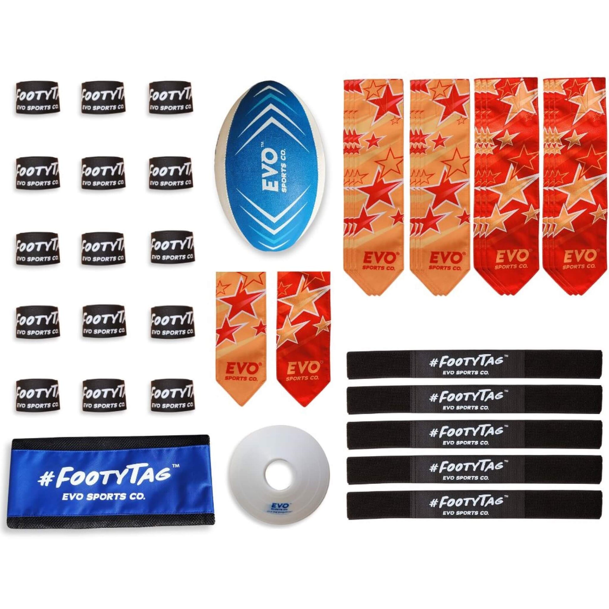 Kids Rugby Tag Kit Destiny - 20 Players - Evo Sports Co