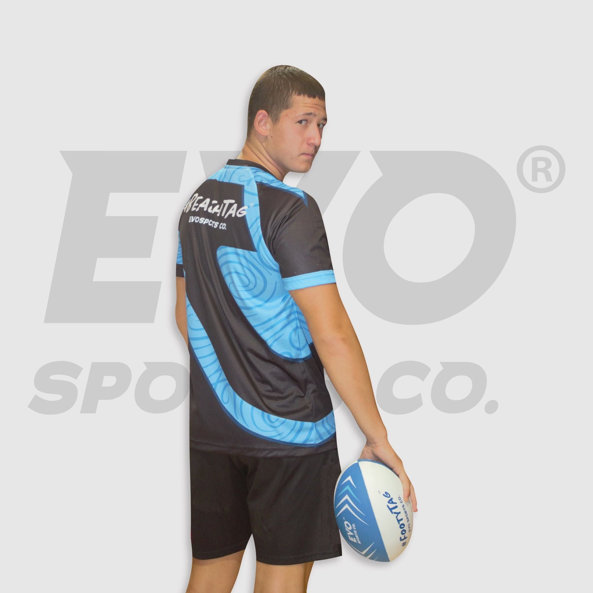 Unisex Adults BeachTag Quick Dry Shirt - Blue - Evo Sports Co