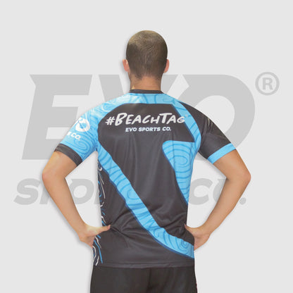 Unisex Adults BeachTag Quick Dry Shirt - Blue - Evo Sports Co