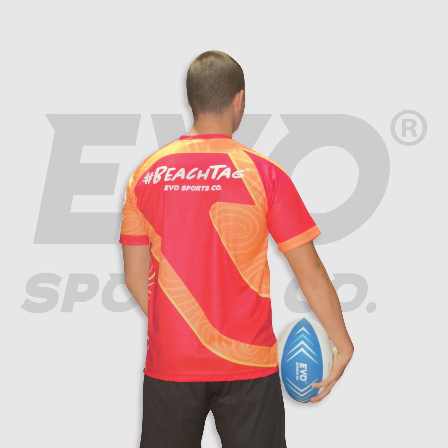 Unisex Adults BeachTag Quick Dry Shirt - Orange - Evo Sports Co