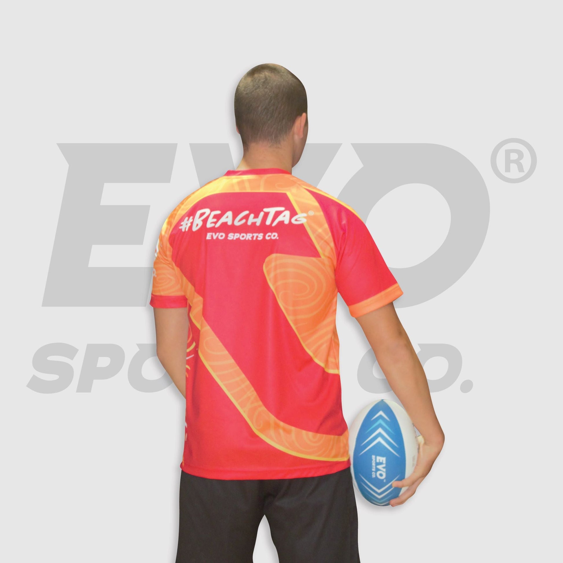 Unisex Adults BeachTag Quick Dry Shirt - Orange - Evo Sports Co