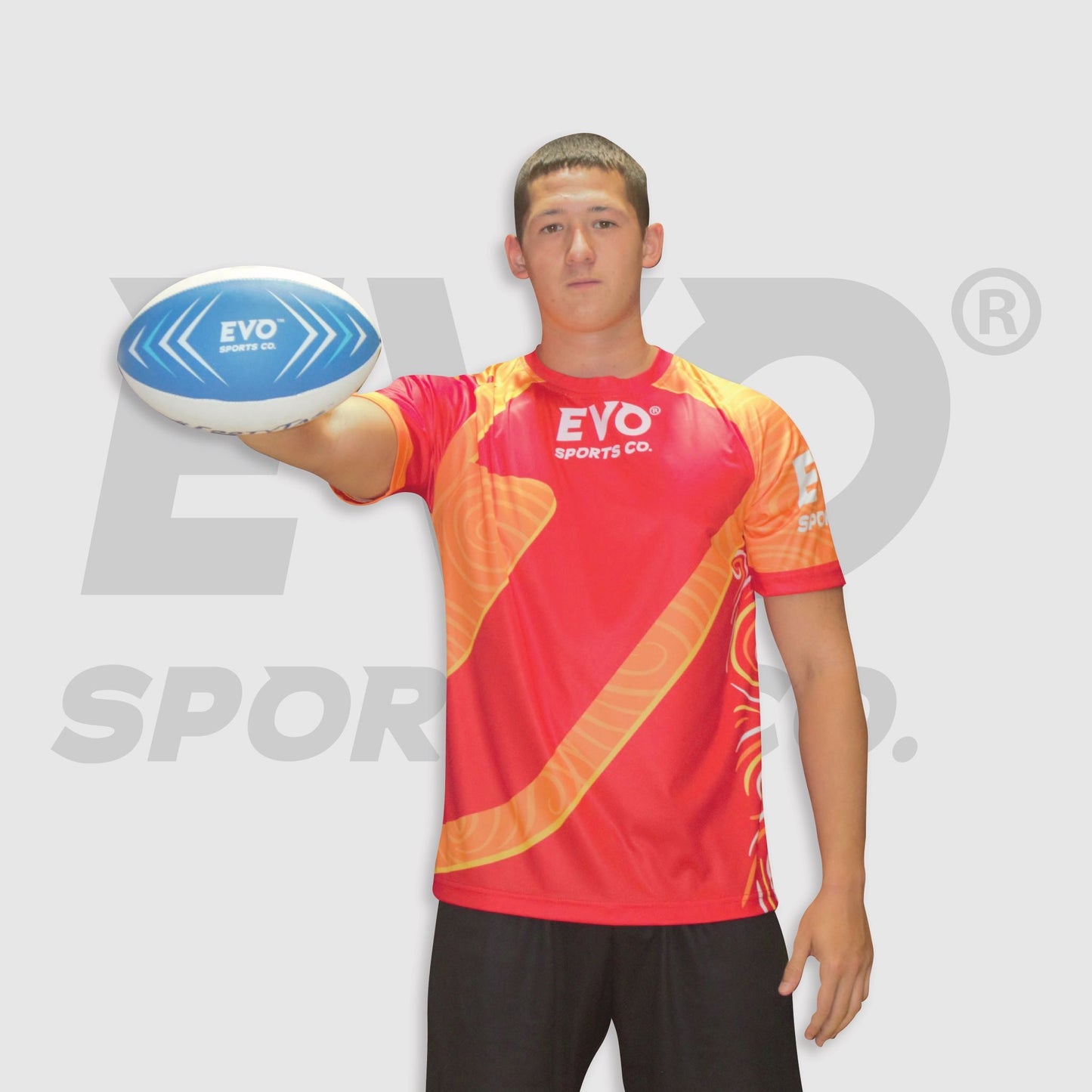 Unisex Adults BeachTag Quick Dry Shirt - Orange - Evo Sports Co