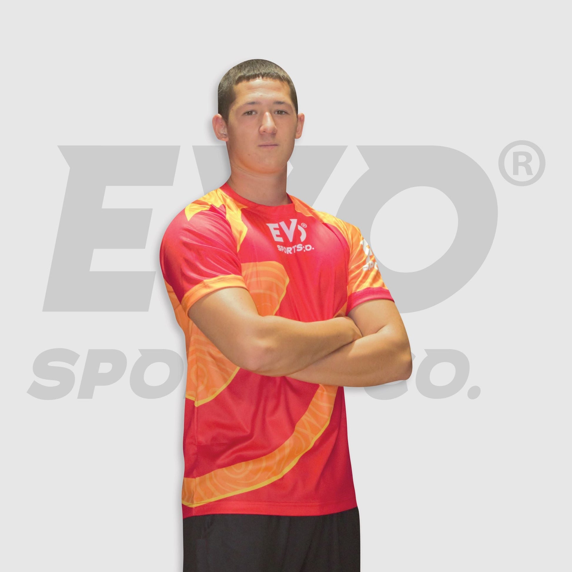 Unisex Adults BeachTag Quick Dry Shirt - Orange - Evo Sports Co