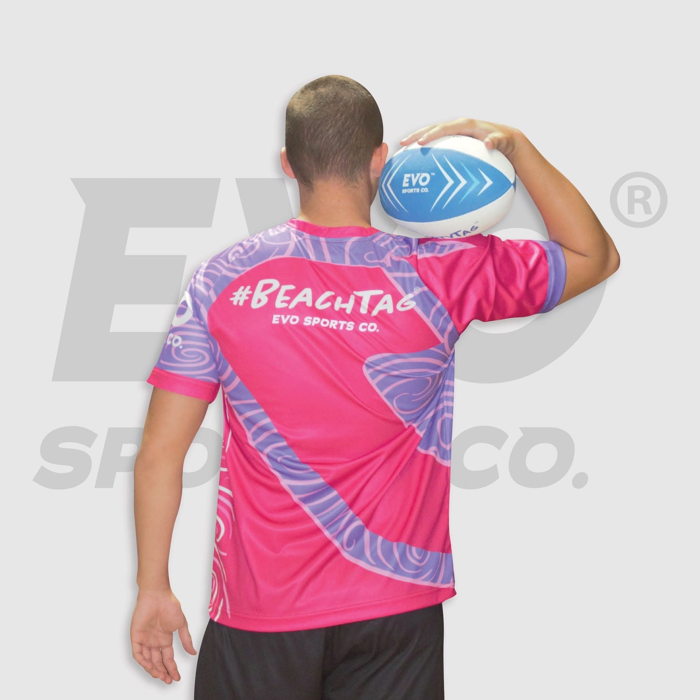Unisex Adults BeachTag Quick Dry Shirt - Pink - Evo Sports Co