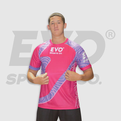 Unisex Adults BeachTag Quick Dry Shirt - Pink - Evo Sports Co