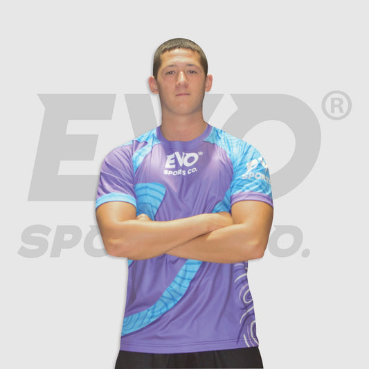 Unisex Adults BeachTag Quick Dry Shirt - Purple - Evo Sports Co