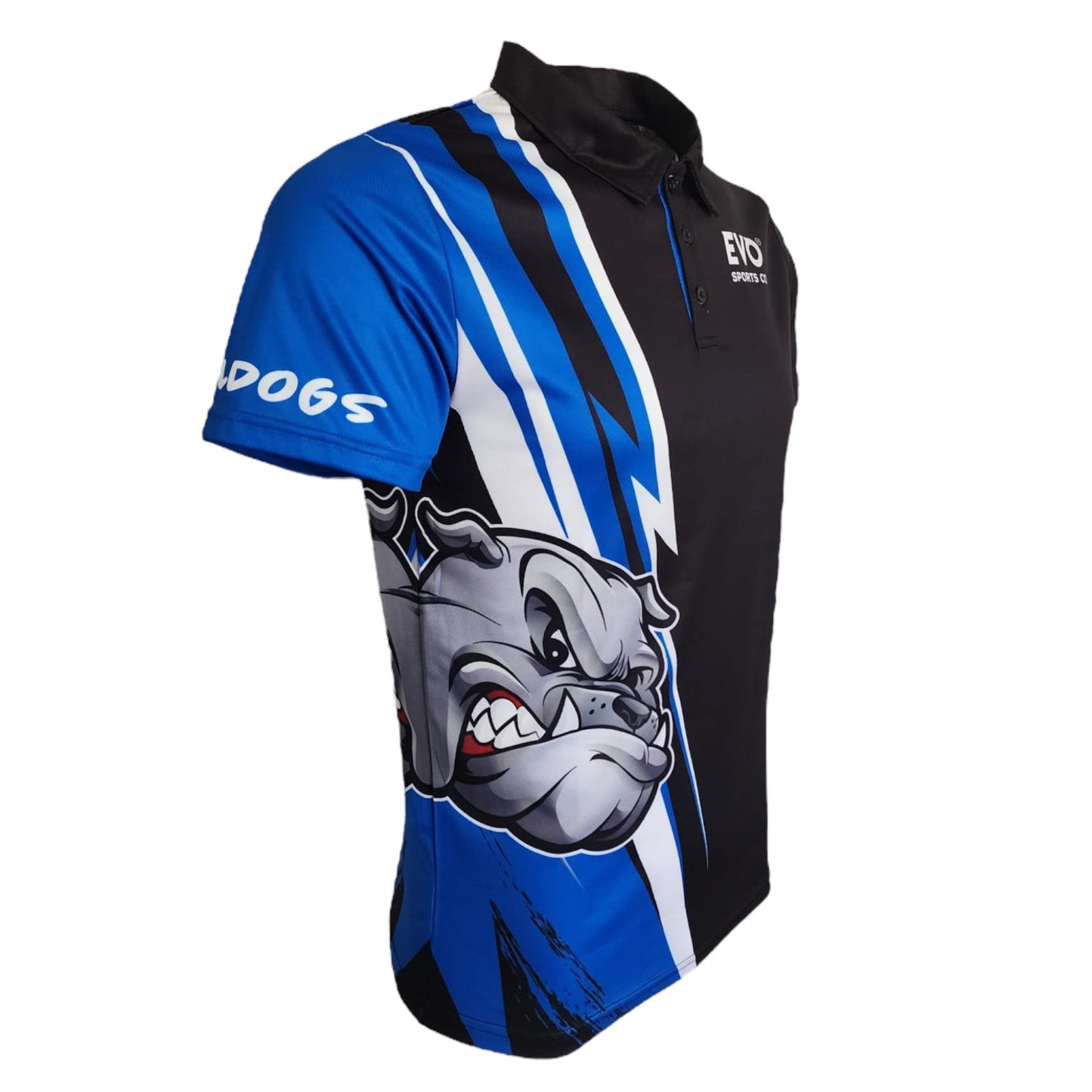 Unisex Adults Bulldogs Shirt - Quick Dry Polo - Evo Sports Co