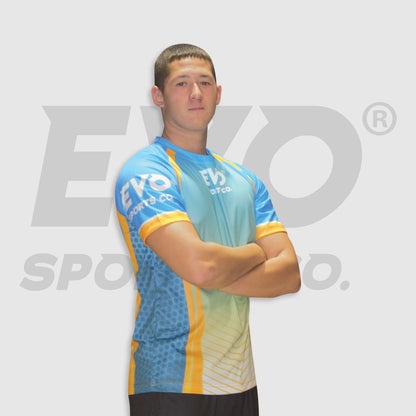 Unisex Adults FootyTag Quick Dry Shirt - Yellow - Evo Sports Co