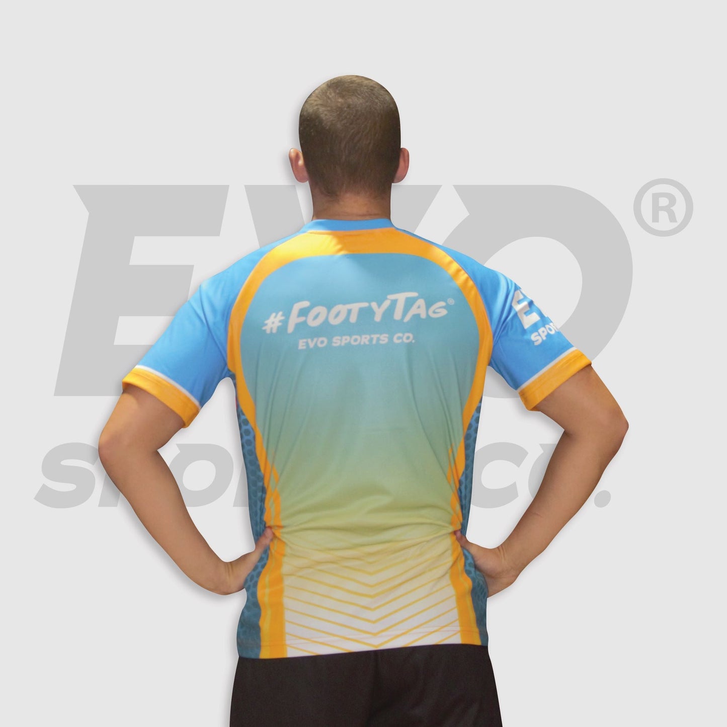 Unisex Adults FootyTag Quick Dry Shirt - Yellow - Evo Sports Co