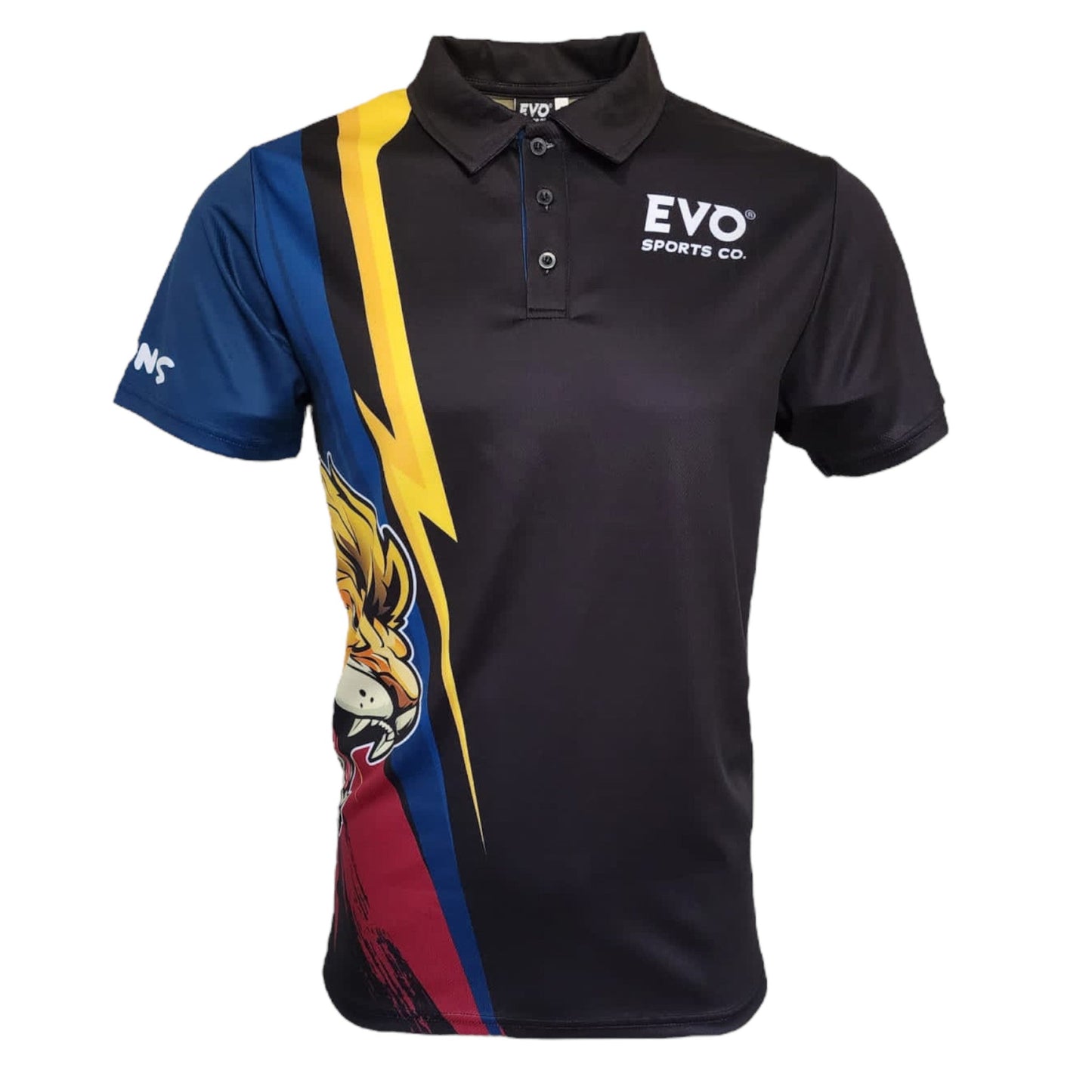Unisex Adults Lions Shirt - Quick Dry Polo - Evo Sports Co