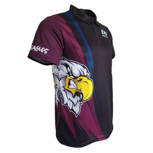 Unisex Adults Sea Eagles Shirt - Quick Dry Polo - Evo Sports Co