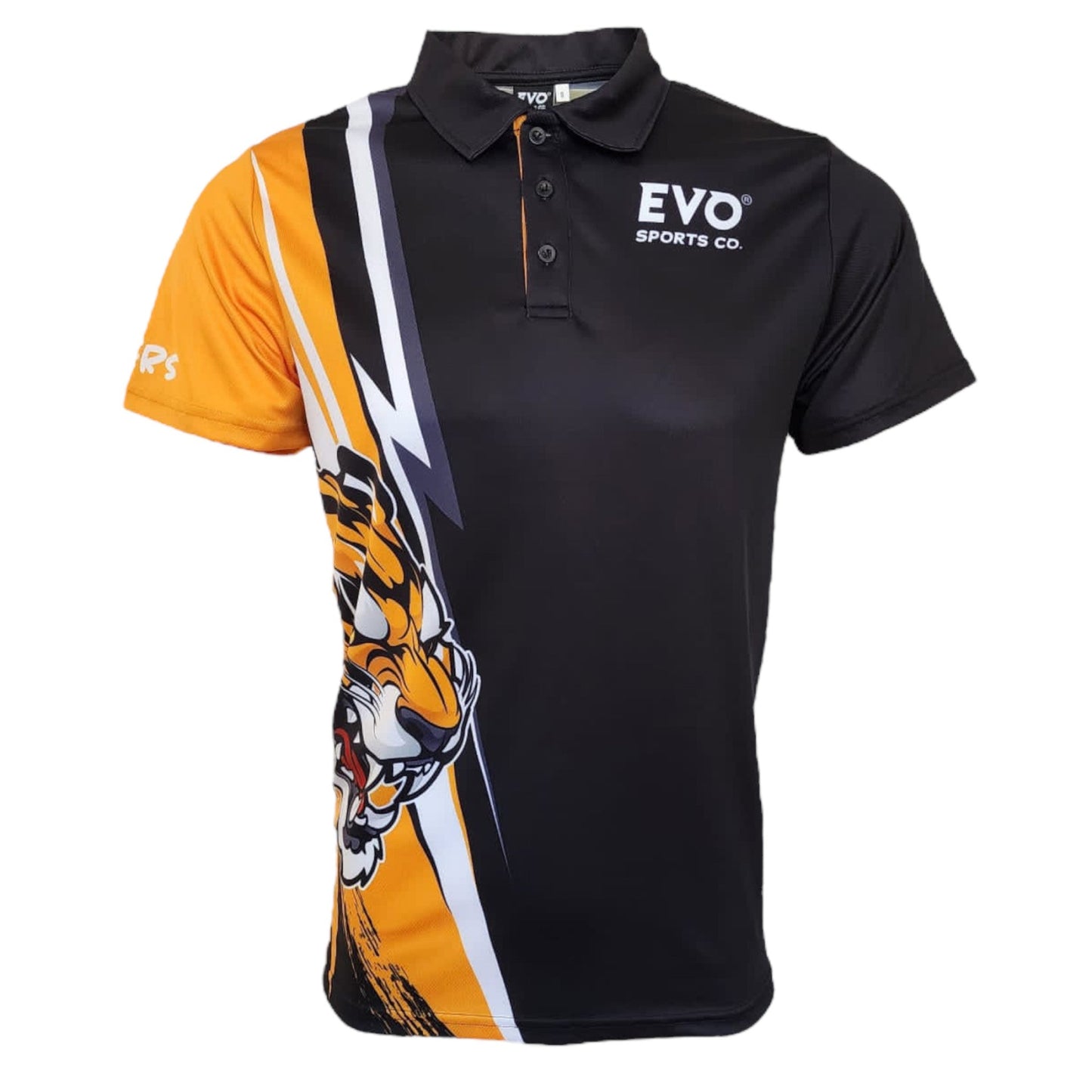 Unisex Adults Tigers Shirt - Quick Dry Polo - Evo Sports Co