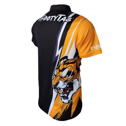 Unisex Adults Tigers Shirt - Quick Dry Polo - Evo Sports Co