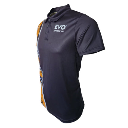 Unisex Adults Tigers Shirt - Quick Dry Polo - Evo Sports Co