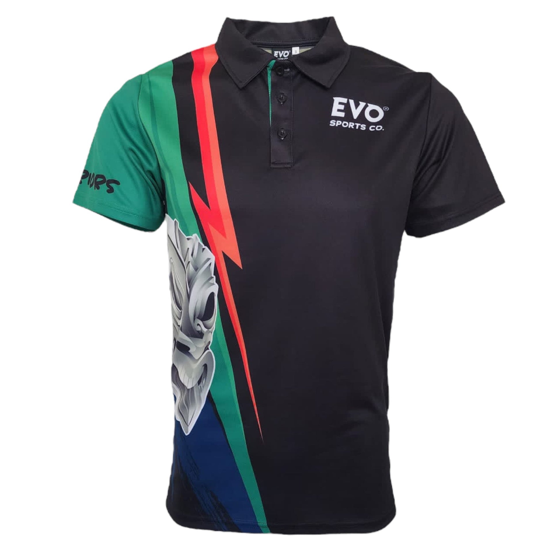 Unisex Adults Warriors Shirt - Quick Dry Polo - Evo Sports Co