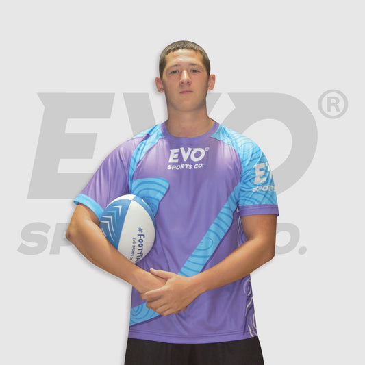Unisex Kids BeachTag Quick Dry Shirt - Purple - Evo Sports Co