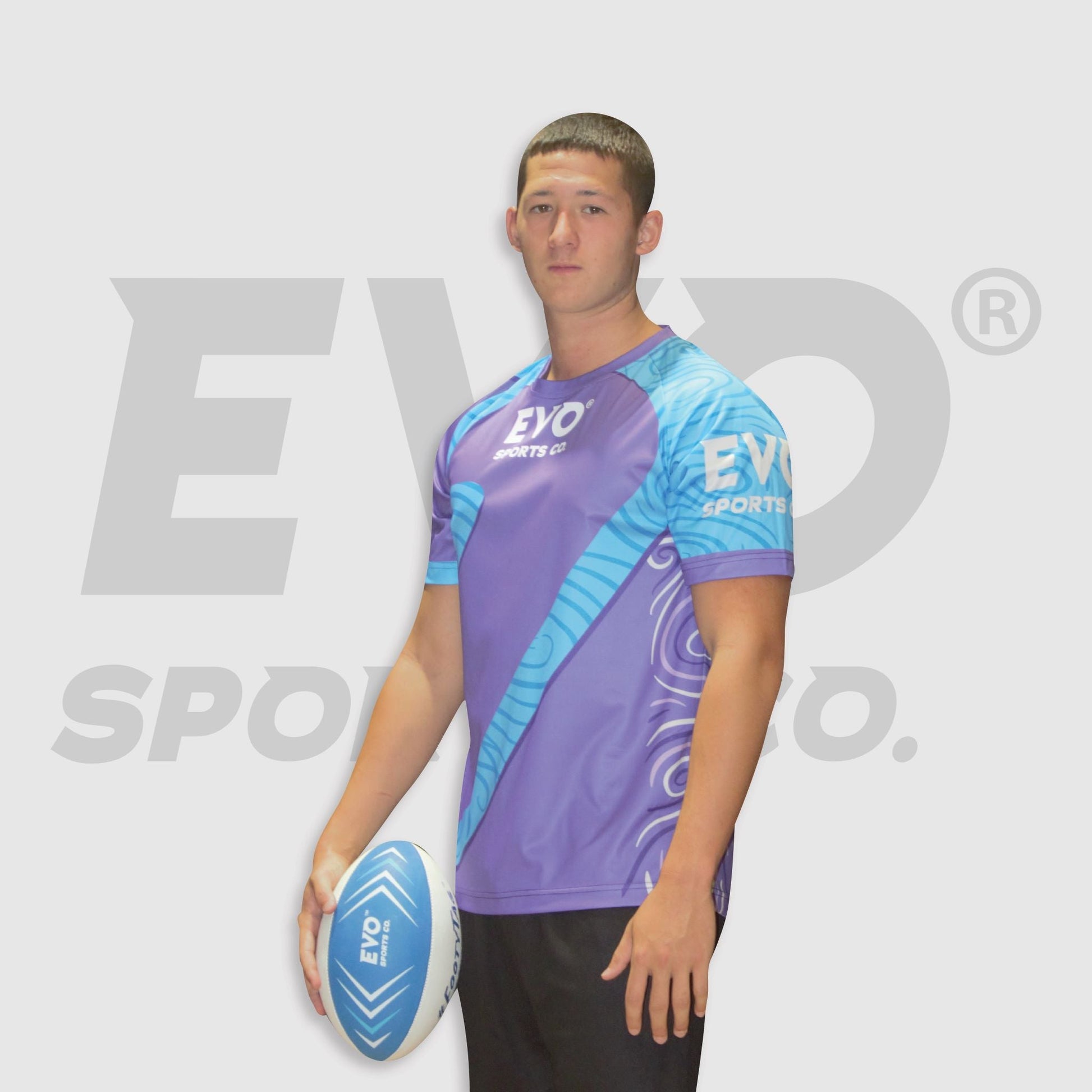 Unisex Kids BeachTag Quick Dry Shirt - Purple - Evo Sports Co