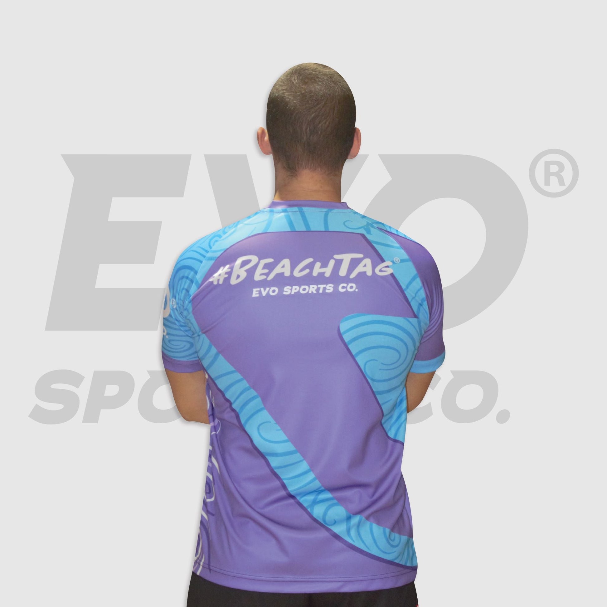 Unisex Kids BeachTag Quick Dry Shirt - Purple - Evo Sports Co