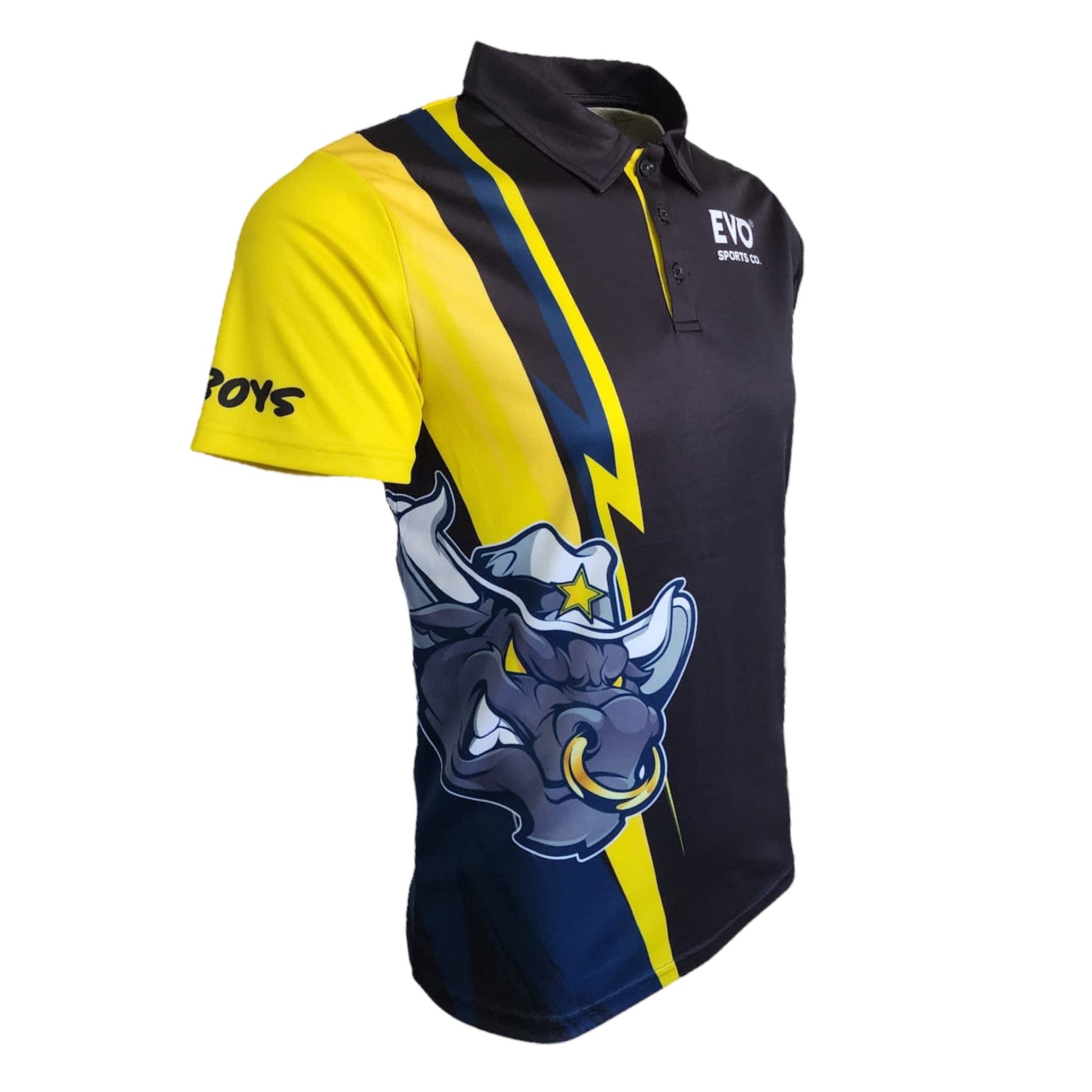Unisex Kids Cowboys Shirt - Quick Dry Polo - Evo Sports Co