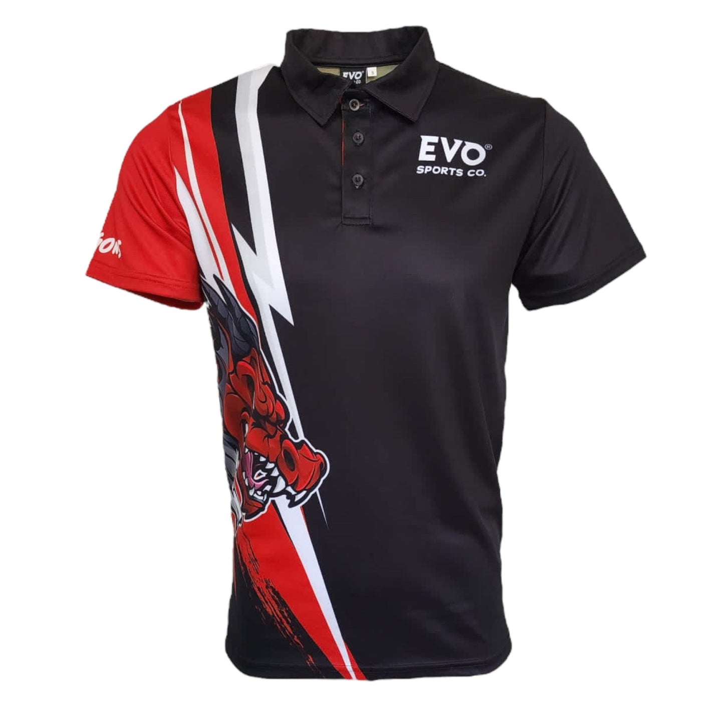 Unisex Kids Dragons Shirt - Quick Dry Polo - Evo Sports Co