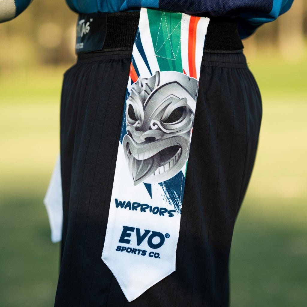 Tag Rugby Typography Warriors Rugby Tags Pack – Evo Sports Co